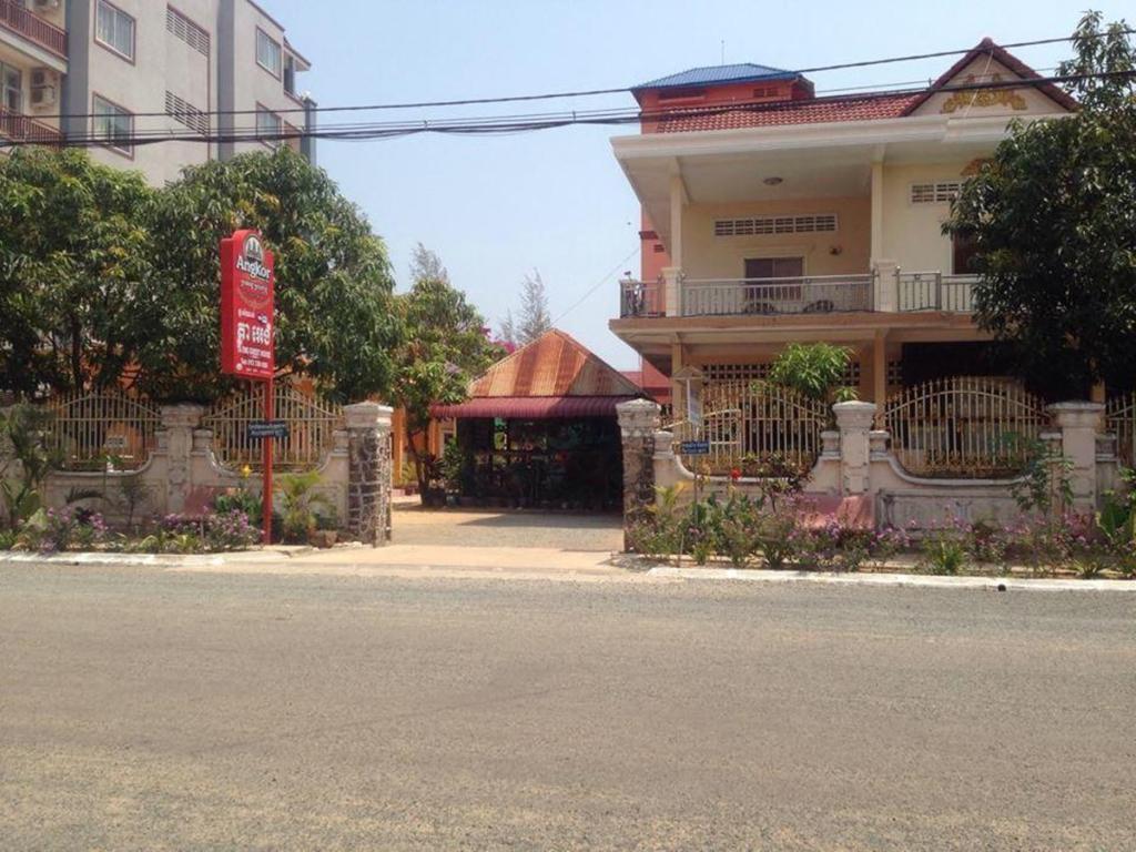 Ta Eng Guesthouse Kampot Bagian luar foto